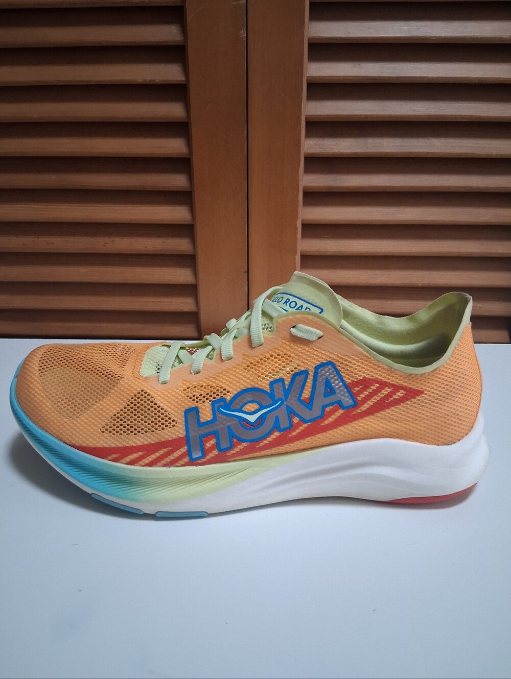 Hoka Cielo Road Running Shoe Orange Women's Size 10, Men's 8.5
